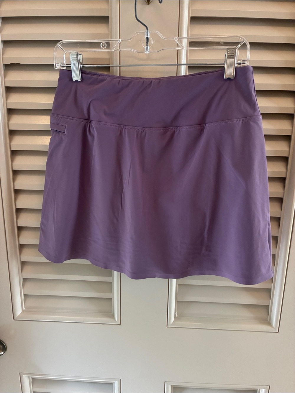 Greyson Purple Athletic Skort